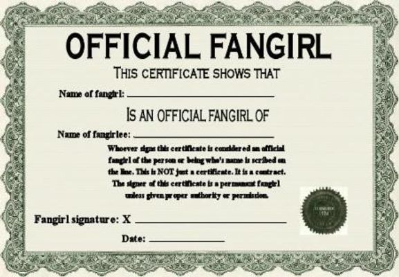 Are you a fangirl/boy? Are you a fangirl/boy?