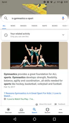Do you think gymnastics is a sport? Do you think gymnastics is a sport?