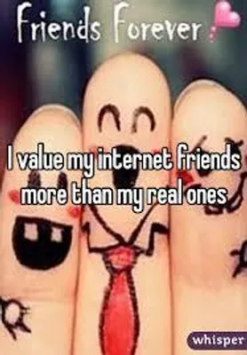 Do you prefer online friends or real life friends more? Do you prefer online friends or real life friends more?
