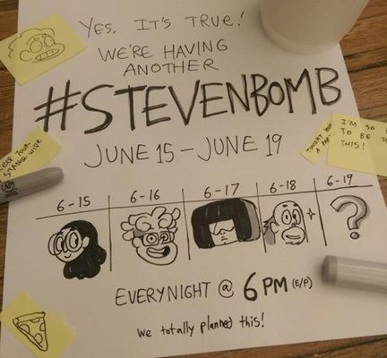 Will you subscribe to the Steven Universe Fan Club for updates on next week`s #STEVENBOMB? Will you subscribe to the Steven Universe Fan Club for updates on next week`s #STEVENBOMB?