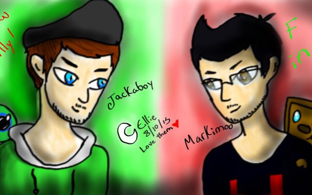 Markiplier or Jacksepticeye Markiplier or Jacksepticeye