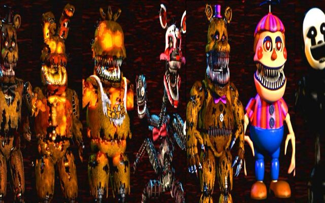 FnaF 4 normal or FnaF 4 hallooween eddition FnaF 4 normal or FnaF 4 hallooween eddition