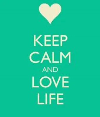 keep calm and...