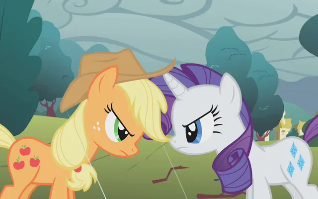 Would You Rather? (Rarity Vs. Applejack)