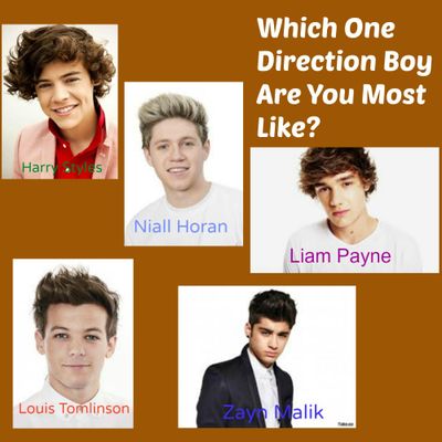 Which One Direction Boy Are You Most Like? Which One Direction Boy Are You Most Like?