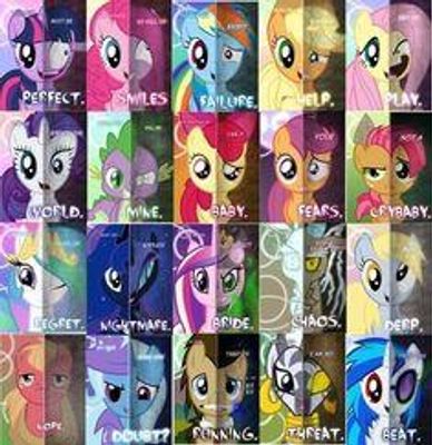Which "Dark Element" Pony are you?
