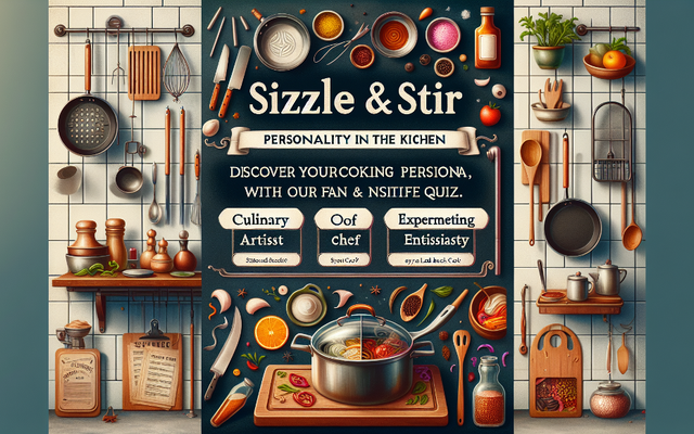 Sizzle & Stir: Personality in the Kitchen Sizzle & Stir: Personality in the Kitchen