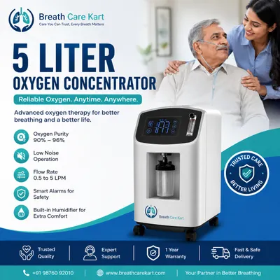 5 Liter Oxygen Concentrator: Reliable Oxygen Support When Every Breath Matters