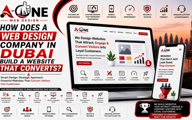 How Does a Web Design Company in Dubai Build a Website That Converts?
