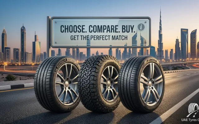 UAE Tyres Online - How to Choose, Compare and Buy the Right Tyres