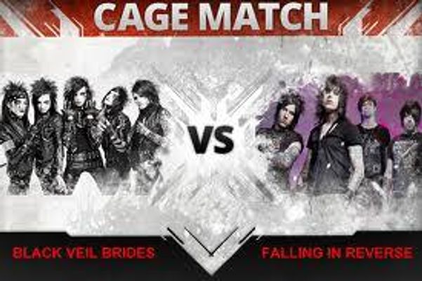 Black Veil Brides VS Falling in Reverse Black Veil Brides and Falling In Reverse are awesome! Which do you like better? PLEASE VOTE! ♥ (Dont let this effect ur vote but I choose BVB♥) Black Veil Brides VS Falling in Reverse Black Veil Brides and Falling In Reverse are awesome! Which do you like better? PLEASE VOTE! ♥ (Dont let this effect ur vote but I choose BVB♥)