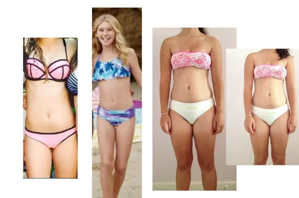 How much weight does she need to lose? How much weight does the girl on right need to lose to look like the 2 girls on the left. Thanks! How much weight does she need to lose? How much weight does the girl on right need to lose to look like the 2 girls on the left. Thanks!