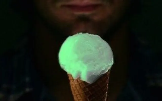 Have you ever had glow in the dark ice cream? I haven't, but most of my friends have and they say it's really cool! It sounds really cool, and looks cool!! Have you ever had glow in the dark ice cream? I haven't, but most of my friends have and they say it's really cool! It sounds really cool, and looks cool!!