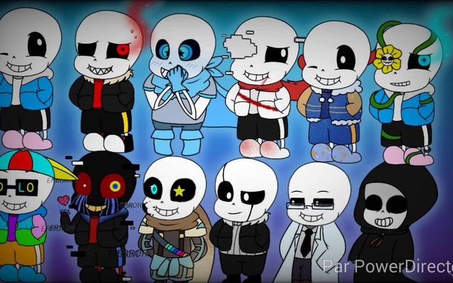 If you were one of the Sans's from ANY AU which would you be? any AU not just the ones in the pic. Go on, you know you wanna! If you were one of the Sans's from ANY AU which would you be? any AU not just the ones in the pic. Go on, you know you wanna!