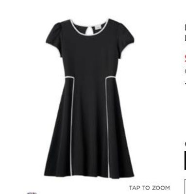What to wear with this black dress? Since it's still cold, I want to wear maybe a shirt under it or a jacket. I have gray leggings, black leggings, black boots. What color shirt should I wear under it or what jacket? Picture of the dress- http://mobile.kohls.com/product/prd-2057674/disney-d-signed-pique-fit-flare-dress-girls-7-16.jsp What to wear with this black dress? Since it's still cold, I want to wear maybe a shirt under it or a jacket. I have gray leggings, black leggings, black boots. What color shirt should I wear under it or what jacket? Picture of the dress- http://mobile.kohls.com/product/prd-2057674/disney-d-signed-pique-fit-flare-dress-girls-7-16.jsp