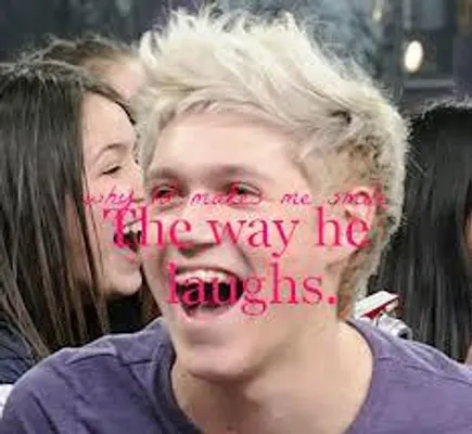who thinks niall horns laugh is the best sound in the world? who thinks niall horns laugh is the best sound in the world?