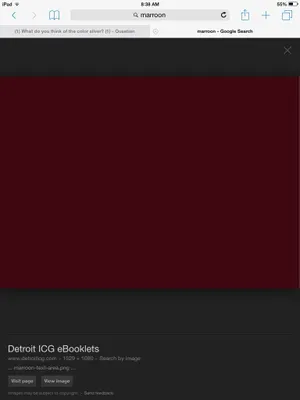 What do you think of the color maroon? I wanted to know if Qfeasters like or don't like the color maroon! Make sure you comment now!