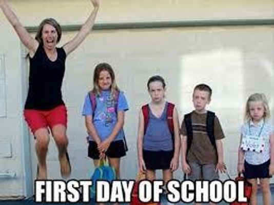 What do you think about the first day of school? What do you think about the first day of school?