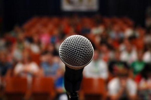 Do you guys have the guts to speak or sing infront of a crowd? It's just a question,I'm just wondering because I can't speak infront of a crowd,and by that I mean like speaking or singing or doing whatever infront of a billion people Do you guys have the guts to speak or sing infront of a crowd? It's just a question,I'm just wondering because I can't speak infront of a crowd,and by that I mean like speaking or singing or doing whatever infront of a billion people