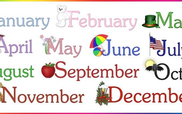 What's your favourite Month? Is it January, February, March, April, May, June, July, August, September, October, November or December? What's your favourite Month? Is it January, February, March, April, May, June, July, August, September, October, November or December?