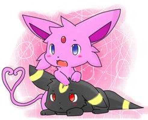 Are you an Umbreon X Espeon fan? Do you approve of the Umbreon and Espeon shipping? I'm a big fan, and I personally give a big thumbs up to this pair! I just got bored and decided to ask what you guys thought about this pokemon couple. :3 Are you an Umbreon X Espeon fan? Do you approve of the Umbreon and Espeon shipping? I'm a big fan, and I personally give a big thumbs up to this pair! I just got bored and decided to ask what you guys thought about this pokemon couple. :3