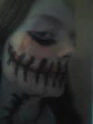 What do you guys think of my face paint I did? :3 yush I made this design on my face, by myself, with nothing but facepaint so whatdya think?^^ What do you guys think of my face paint I did? :3 yush I made this design on my face, by myself, with nothing but facepaint so whatdya think?^^