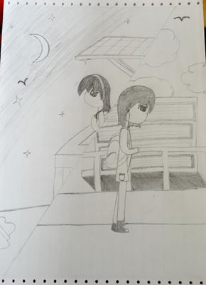What should I add on this picture? You guys can give me advice on my picture to make it more better... I just what this picture to improve more. What should I add on this picture? You guys can give me advice on my picture to make it more better... I just what this picture to improve more.