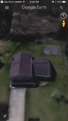 Sadness has fallen upon my life! Me and my family may be moving into this home.:/  (Photo From Google Earth)
