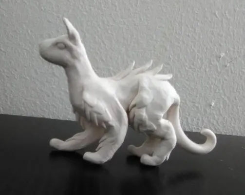 Hey any color suggestions for this sculpture? I made this dog, cat, dragon thing and I don't know what colors to paint it (And yes I know the face is a little, just a little screwed up). Hey any color suggestions for this sculpture? I made this dog, cat, dragon thing and I don't know what colors to paint it (And yes I know the face is a little, just a little screwed up).