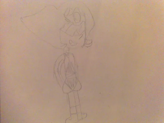 What do you think of Moonstone? This is for Steven Universe! I created an OC which is Moonstone. Moonstone is a fusion of Pearl and Lapis Lazuli. (Added Glasses cause I think they look cool on her.) So, what do you think of her? Any thing you think I could do to make her look cooler? What do you think of Moonstone? This is for Steven Universe! I created an OC which is Moonstone. Moonstone is a fusion of Pearl and Lapis Lazuli. (Added Glasses cause I think they look cool on her.) So, what do you think of her? Any thing you think I could do to make her look cooler?