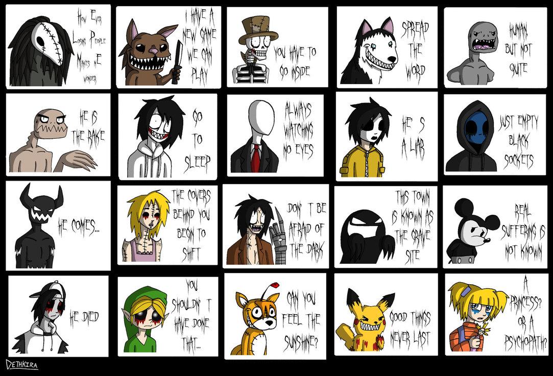 'Creepypasta Poetry Collection' Ideas