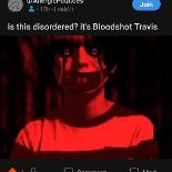 Bloodshot Travis