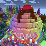 Minecraft...The Island Of Rainbows.