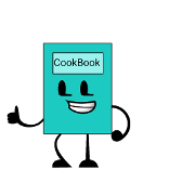 Cook book pose