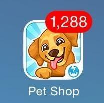 <c:out value='Wow! 1,288 notifications on Pet shop story!'/>