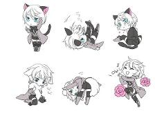 Alois is the most adorable neko, Ciel doesn't compare~