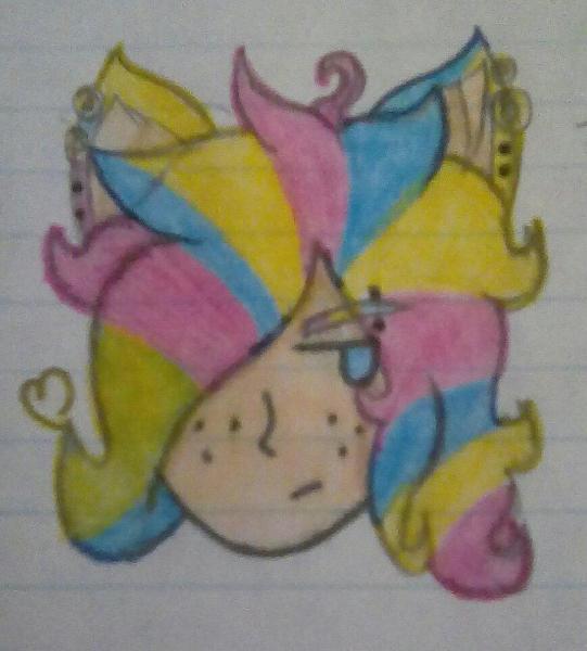 <c:out value='Pansexual colored hair.! I kinda like this one.'/>
