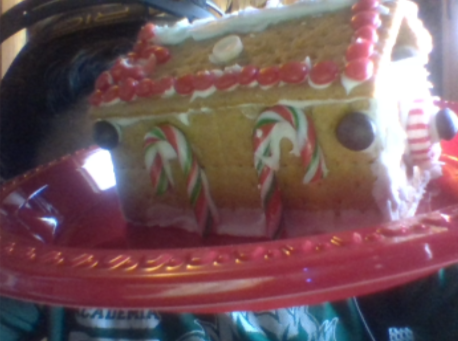 <c:out value='My gingerbread house!'/>
