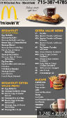 new and approved menu!