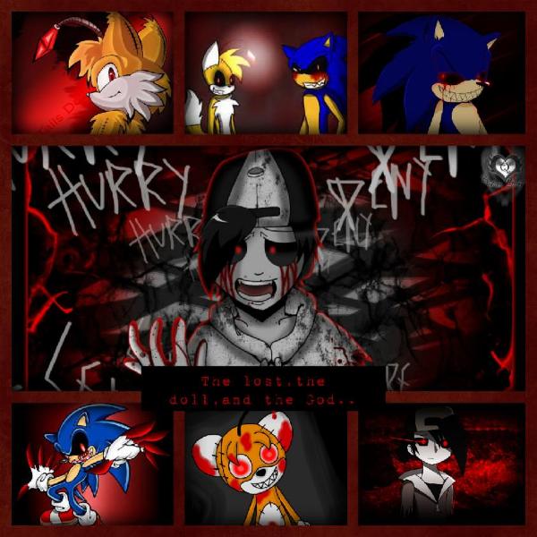<c:out value='for maryanxtaillsdoll!  tails doll,Sonic.exe and lost silver'/>