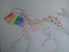 Pride dragon