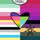 I made my own LGBTQ+ flag! ?