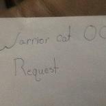 Warrior Cat OC Drawing Requests