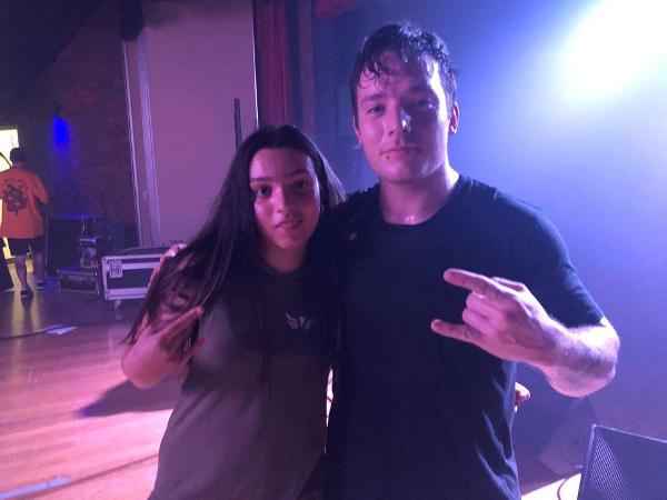 <c:out value='Yo I got to see Alpha Wolf live and I got a pic with their drummer'/>