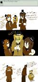 Golden Freddy, What are you doing?