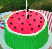 It's a watermelon cake