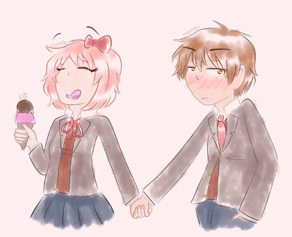 Just a place for my ddlc ships--'s Photo