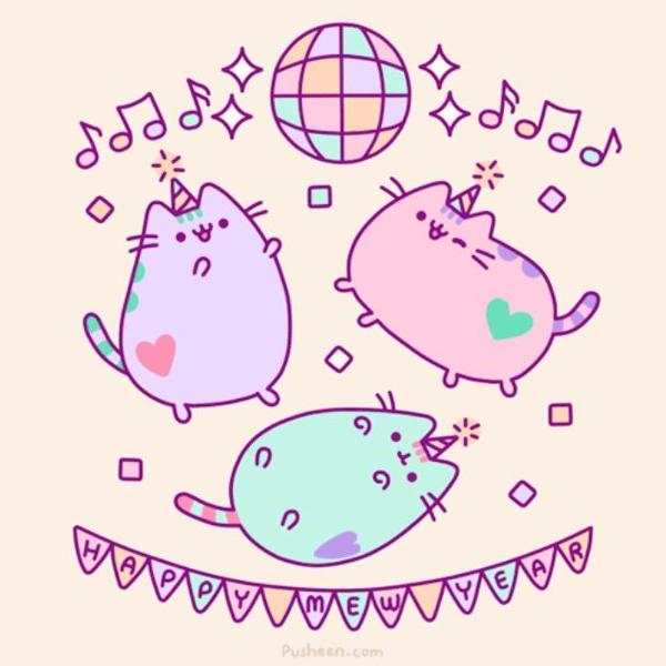 <c:out value='Cool, party time with Pusheen Catz!'/>