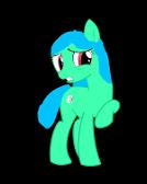 My horrible pony OC....her name is Techno Geek...I AM ASHAMED!!! DX