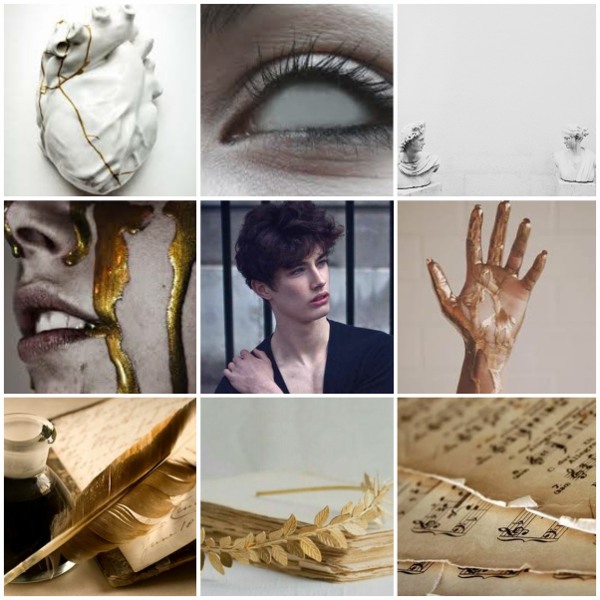 <c:out value='My Orpheus mood board including Face claim'/>